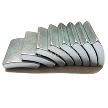 N38 high performance magnetic motor neodymium arc segment curved magnets