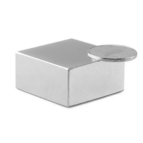 Super powerful square F50*50*25mm N50 neodymium magnet 