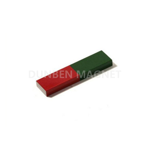  Red painted magnets School Education Permanent AlNiCo Magnet